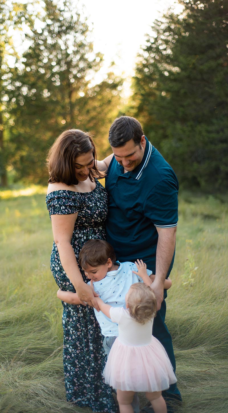 Dr Tsallas and family